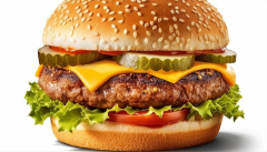 Hamburguesa "DeLuxe" completa